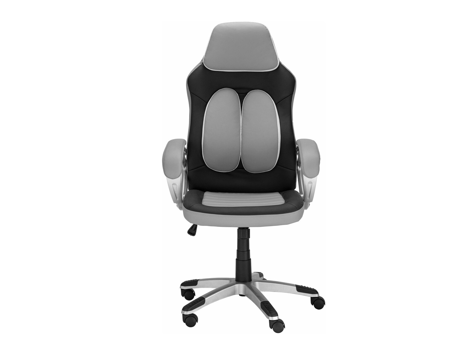 Cadeira de gaming Denton 561 (Cinzento + Preto)