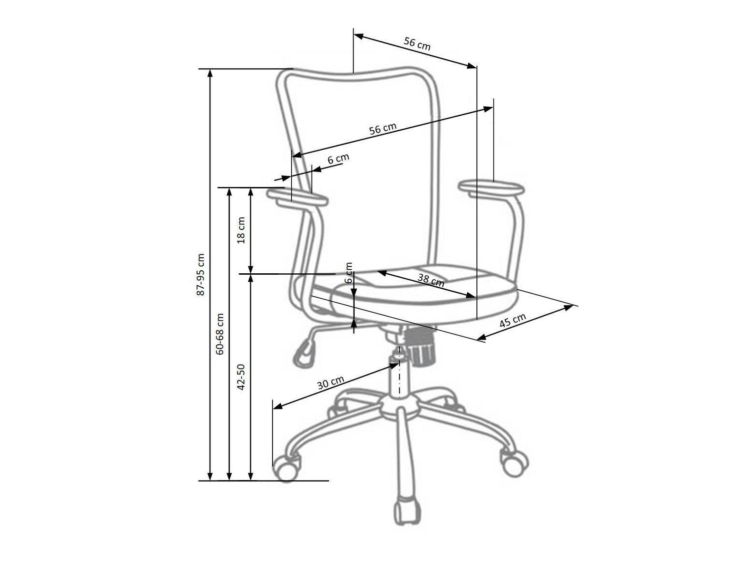 Cadeira para crianças Houston 207 (Verde + Cinzento)