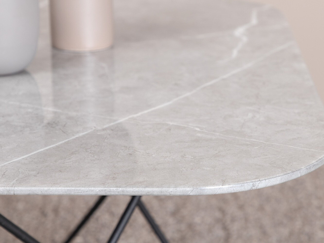 Mesa de centro Dallas 1723 (Cinzento + Preto)