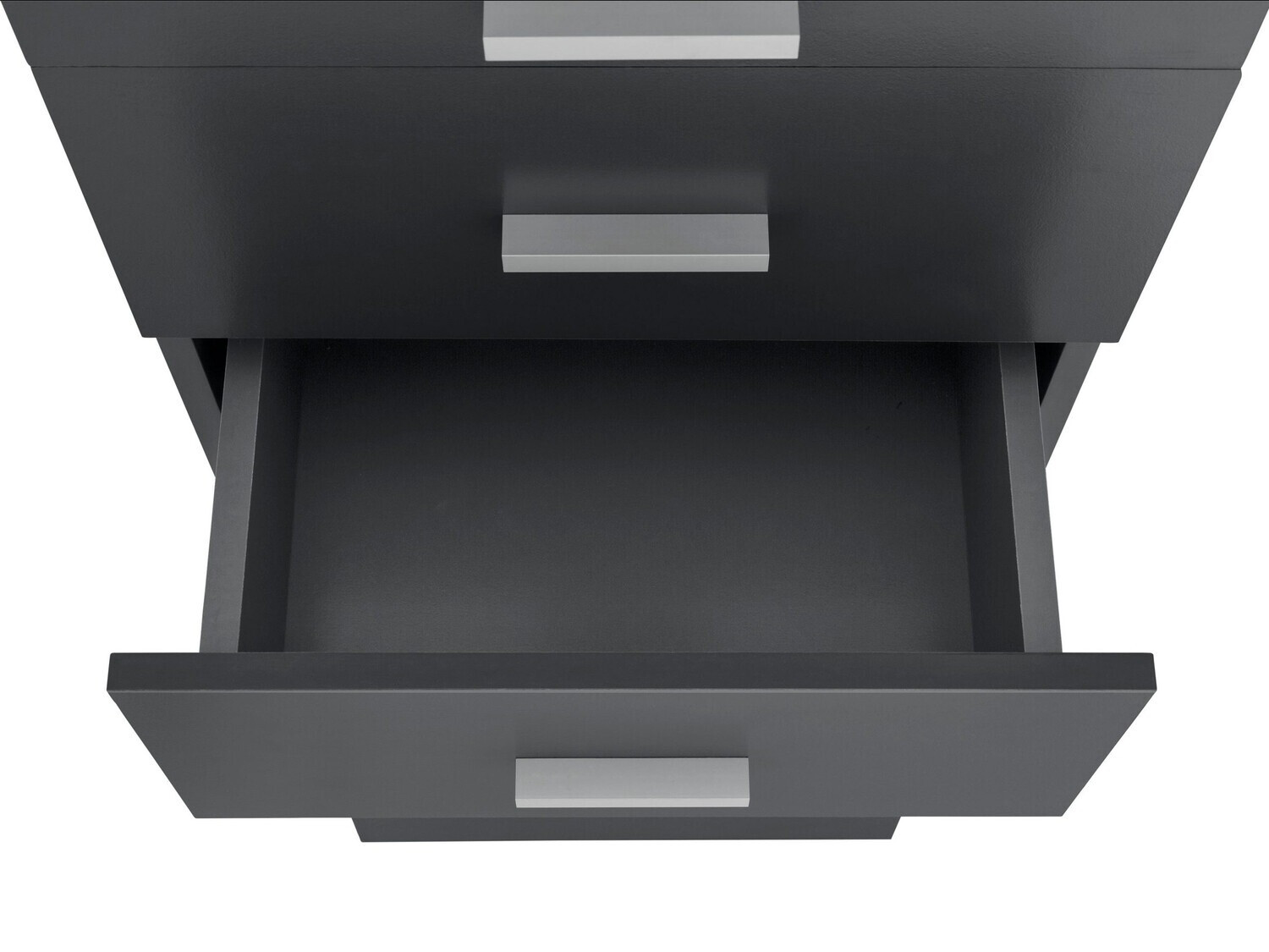 Armário colocado para casa de banho Denton 563 (Cinzento + Carvalho)