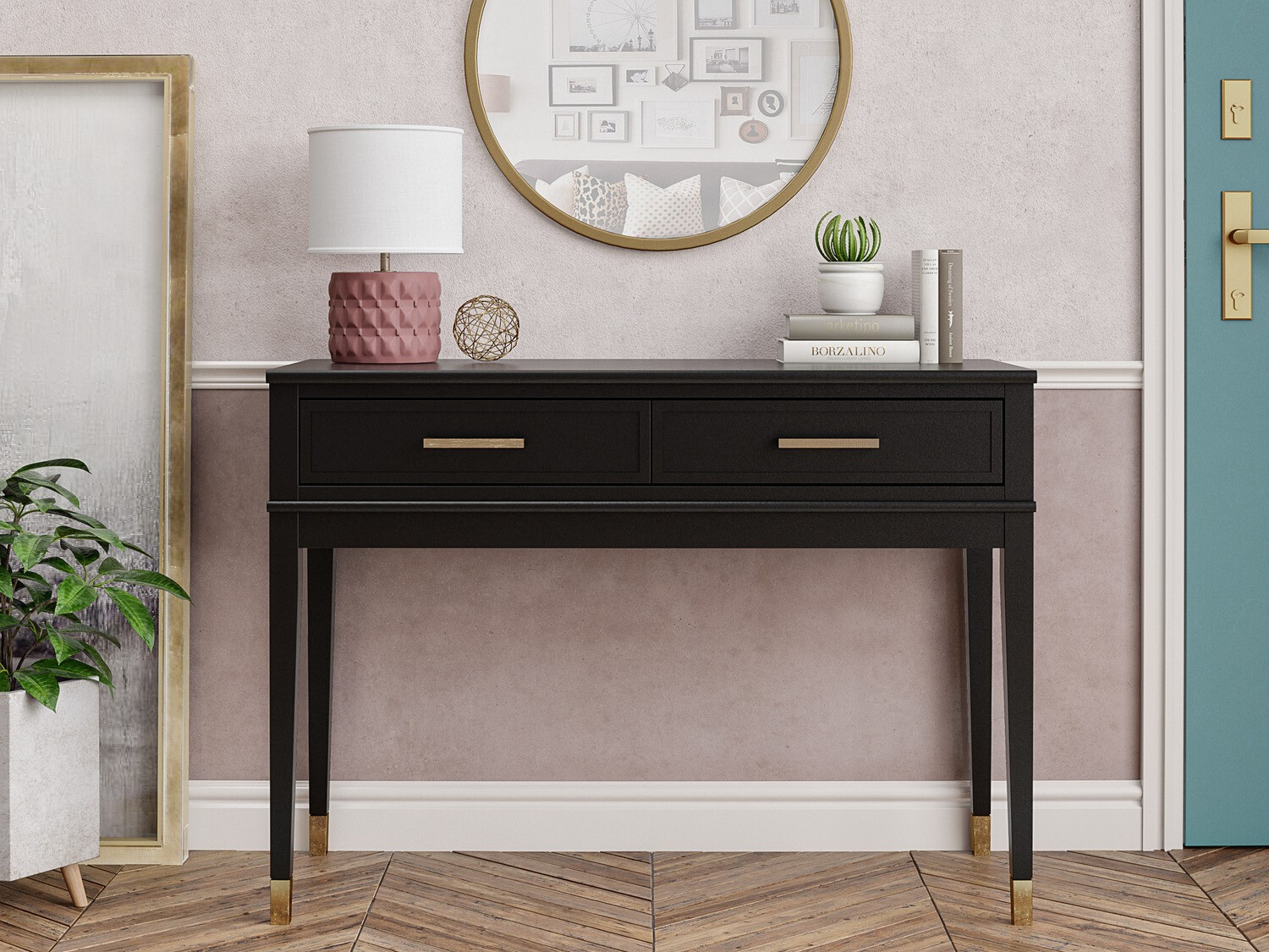 Consola CosmoLiving by Cosmopolitan Belromu 106 (Preto)