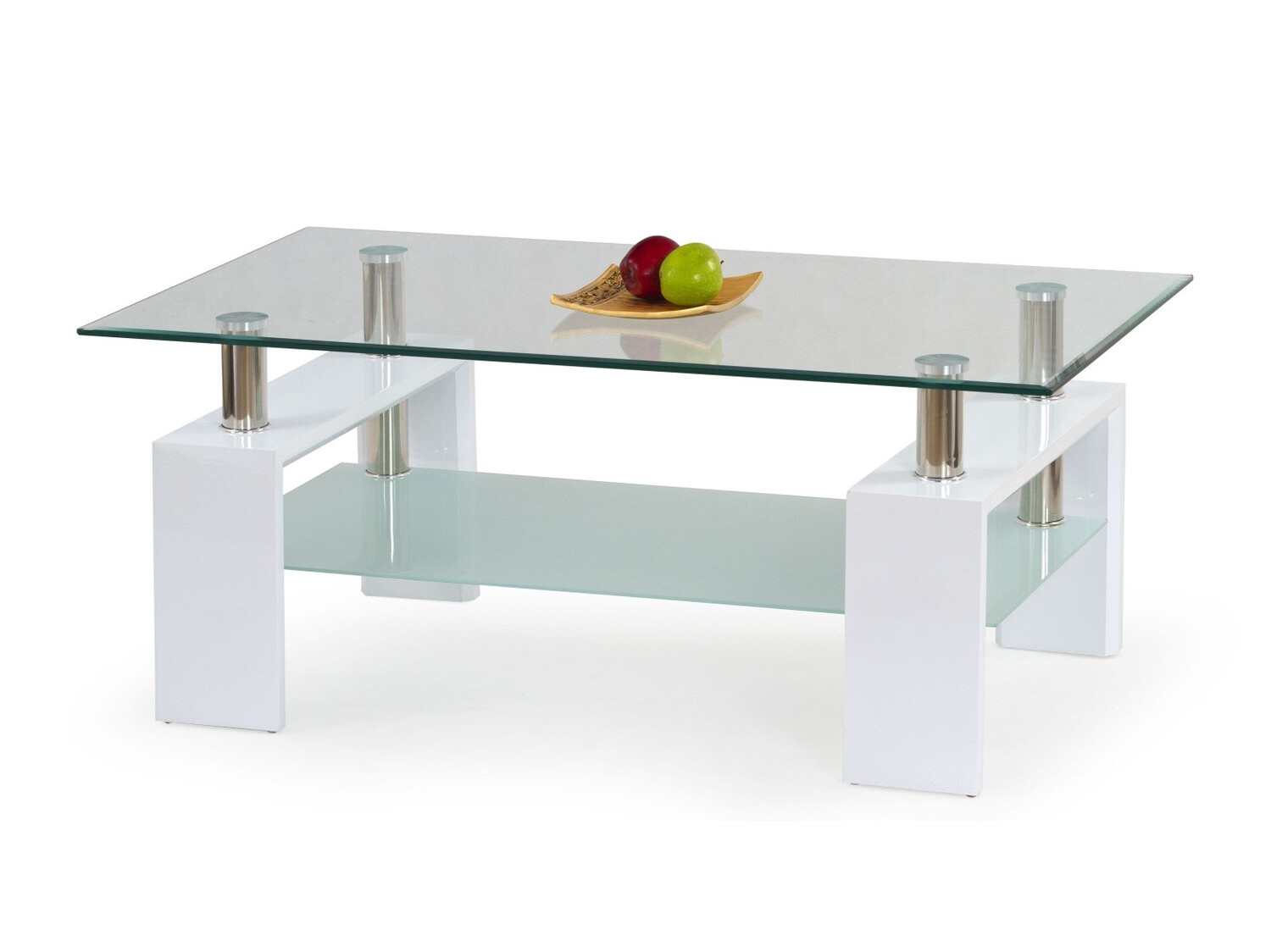 Mesa de centro Houston 571 (Branco brilhante)