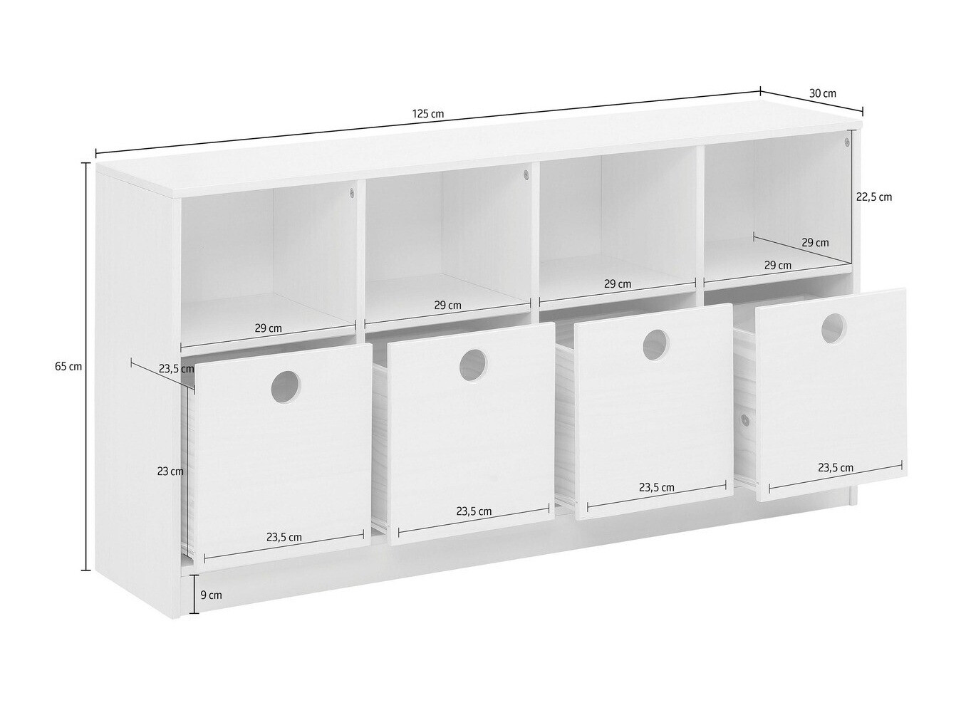 Cómoda Ruvfiva 118 (Branco)