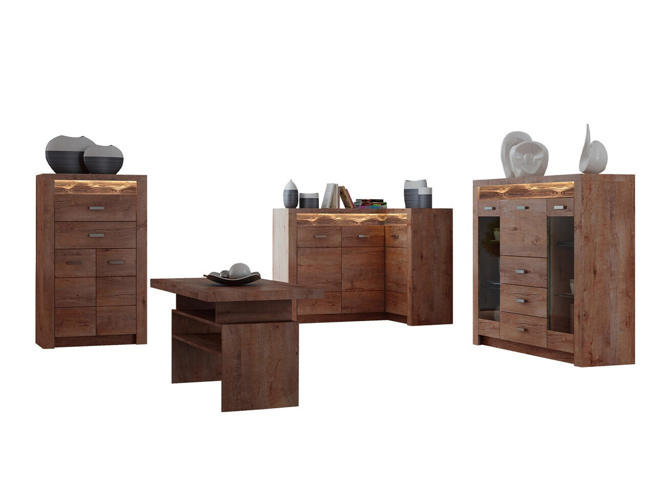 Conjunto para sala de estar Serfeno 121 (Freixo)