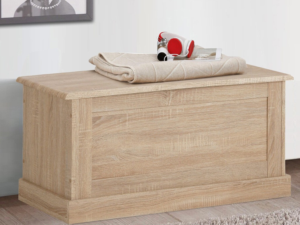 Caixa de armazenamento Lirveri 104 (Carvalho claro)