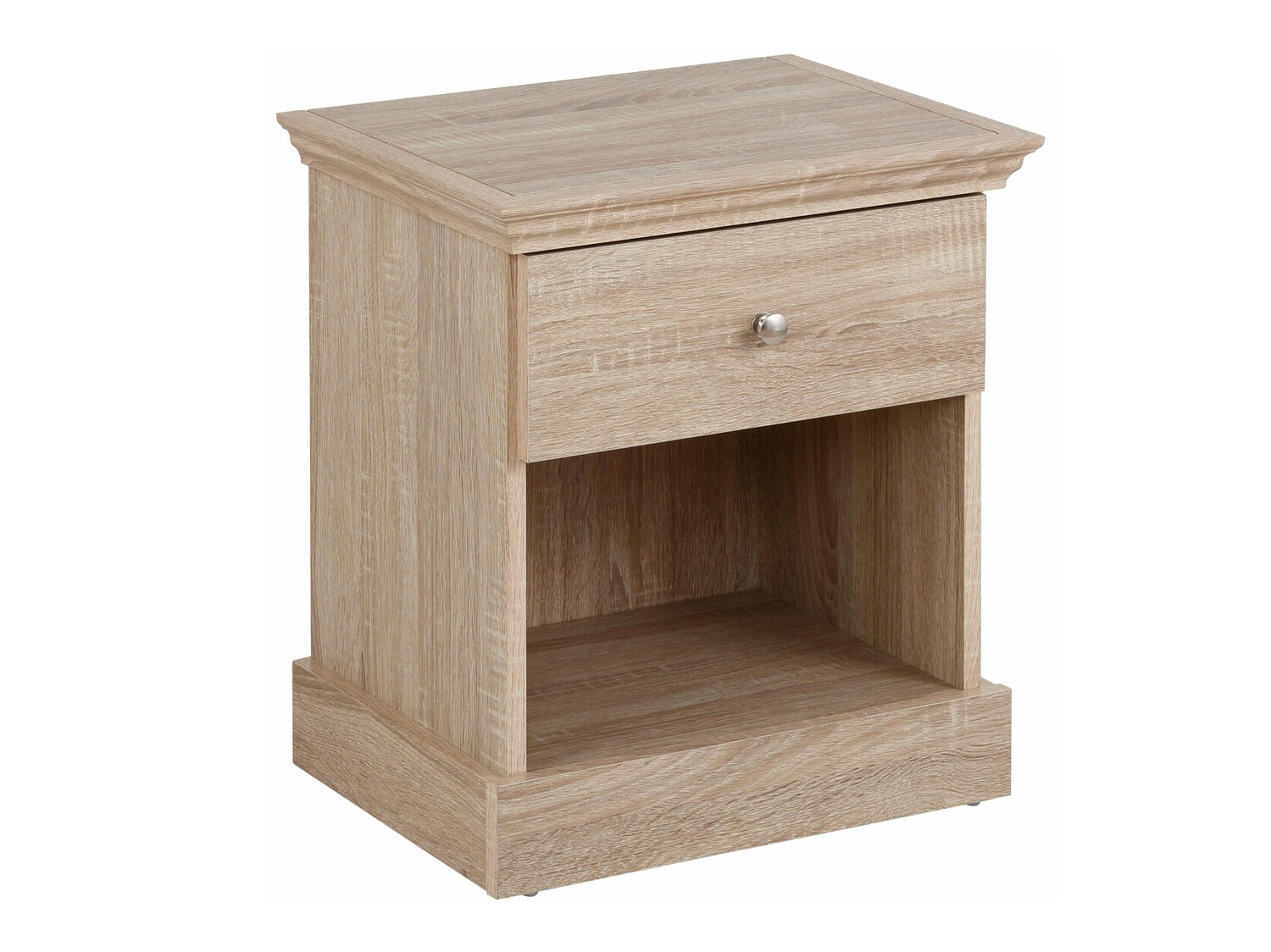 Mesa de cabeceira Lirveri 111 (Carvalho claro)