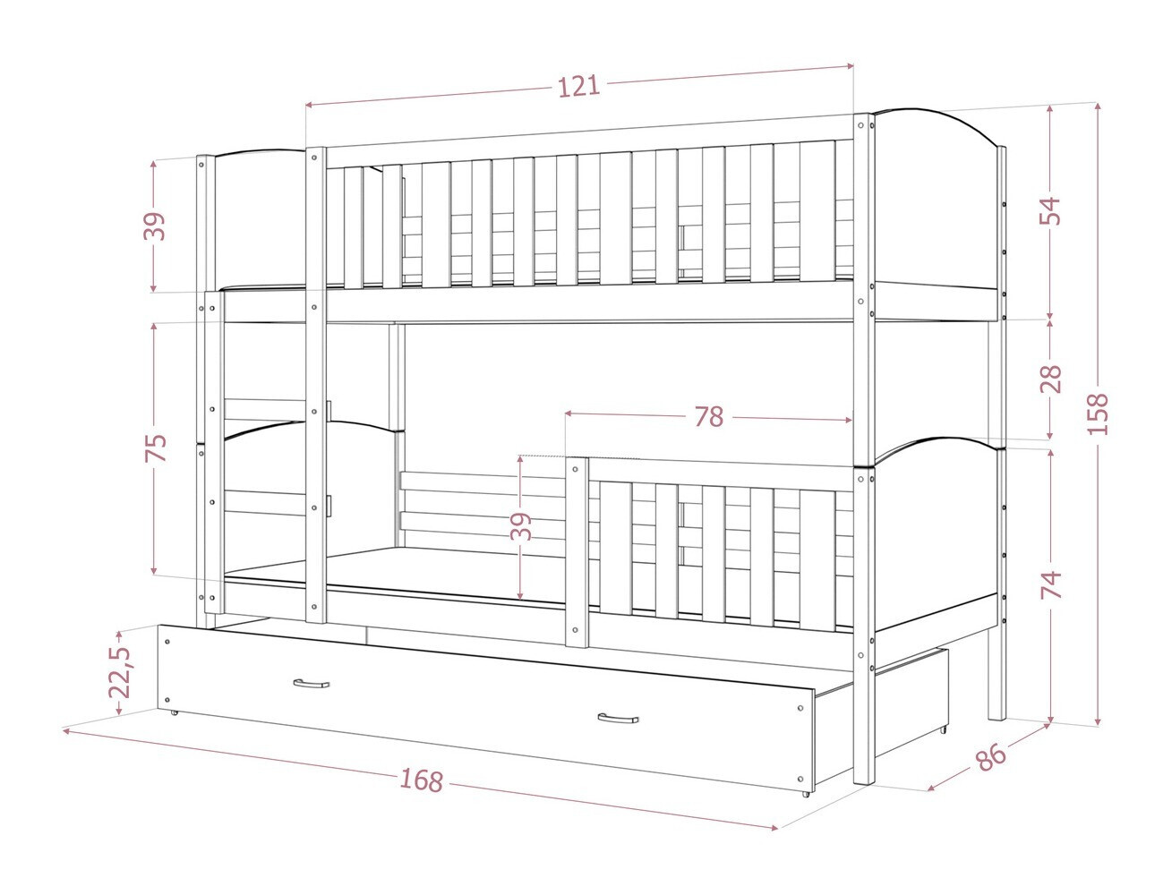Beliche Aurora 113 (Cinzento)