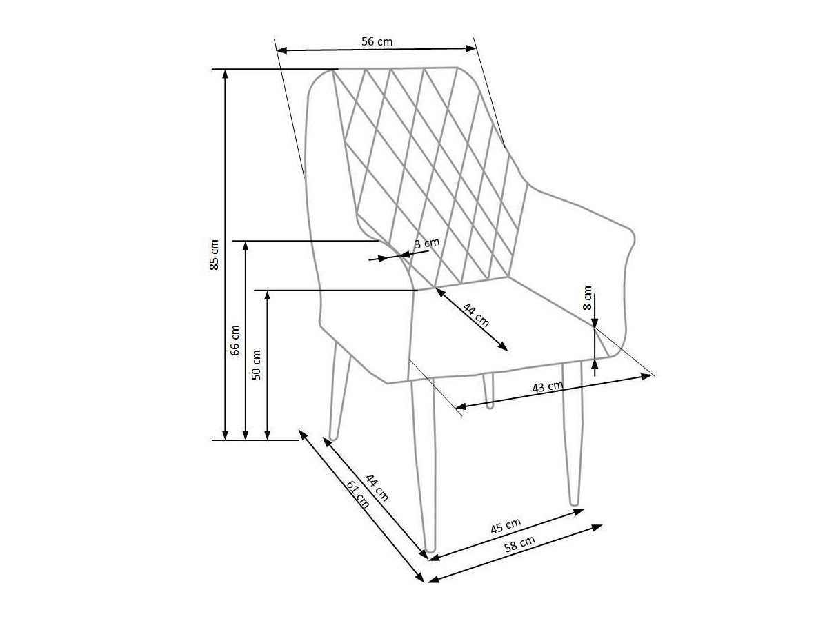 Cadeira Houston 579 (Bege)