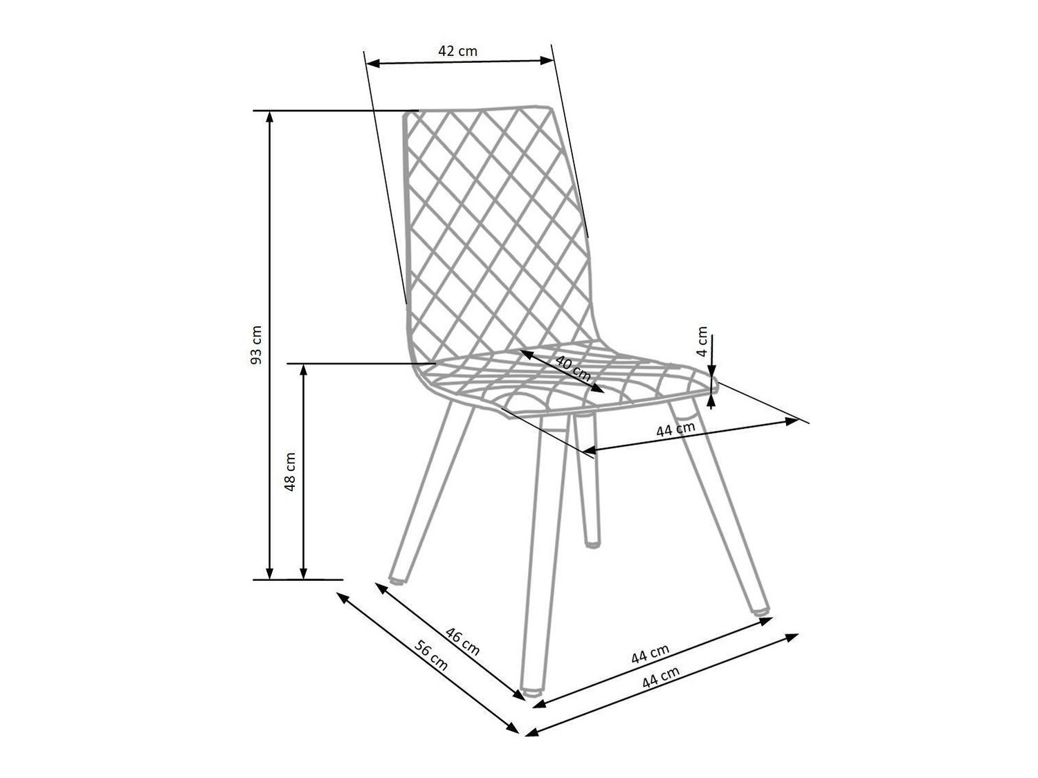 Cadeira Houston 582 (Cinzento)