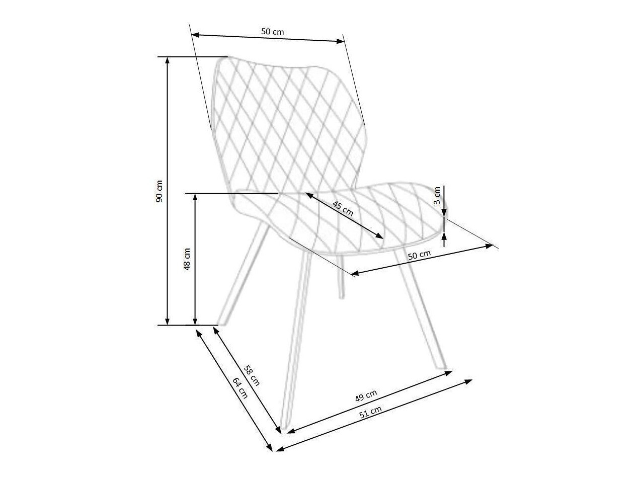 Cadeira Houston 626 (Bege)