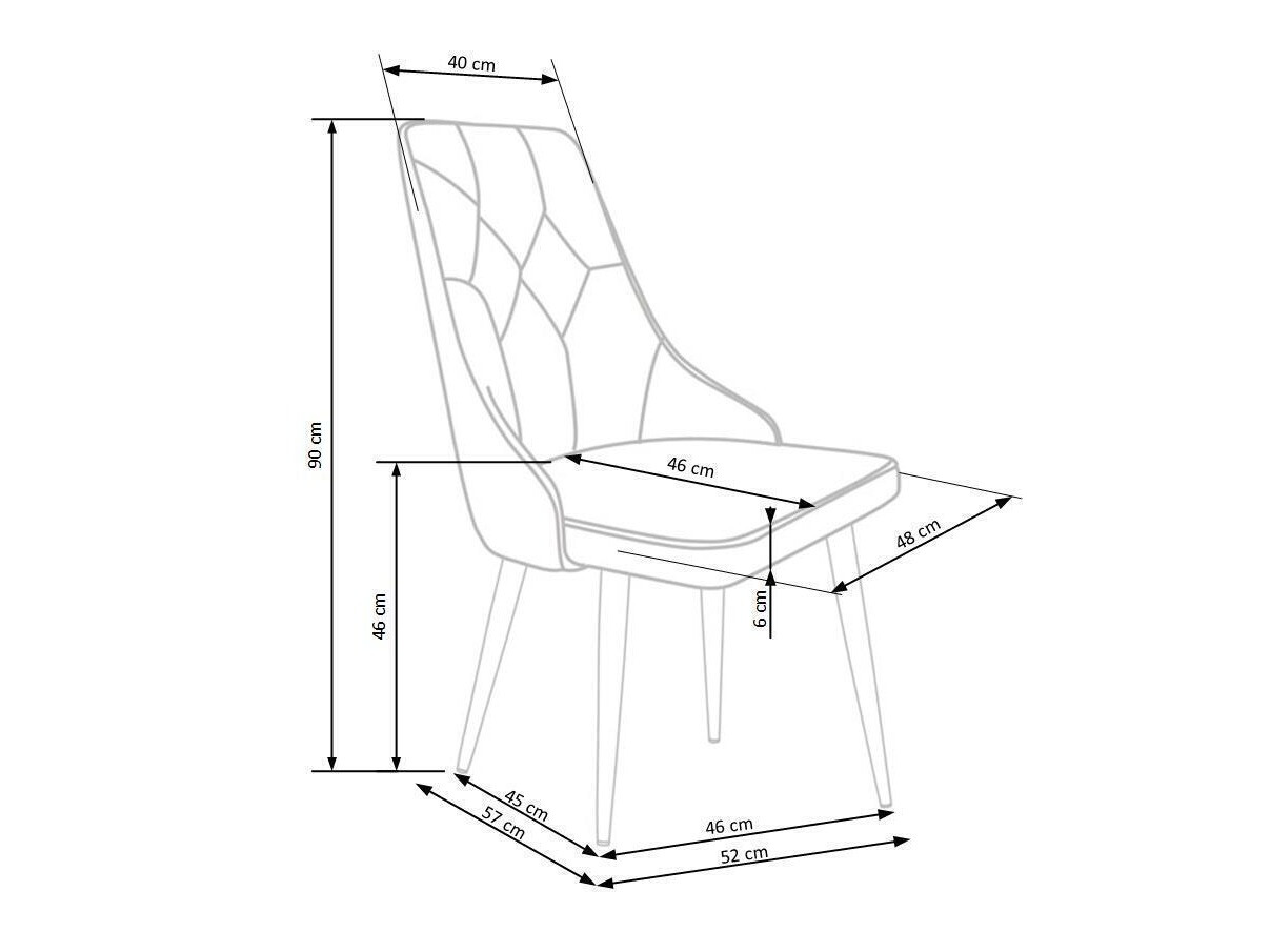 Cadeira Houston 873 (Bordéus)