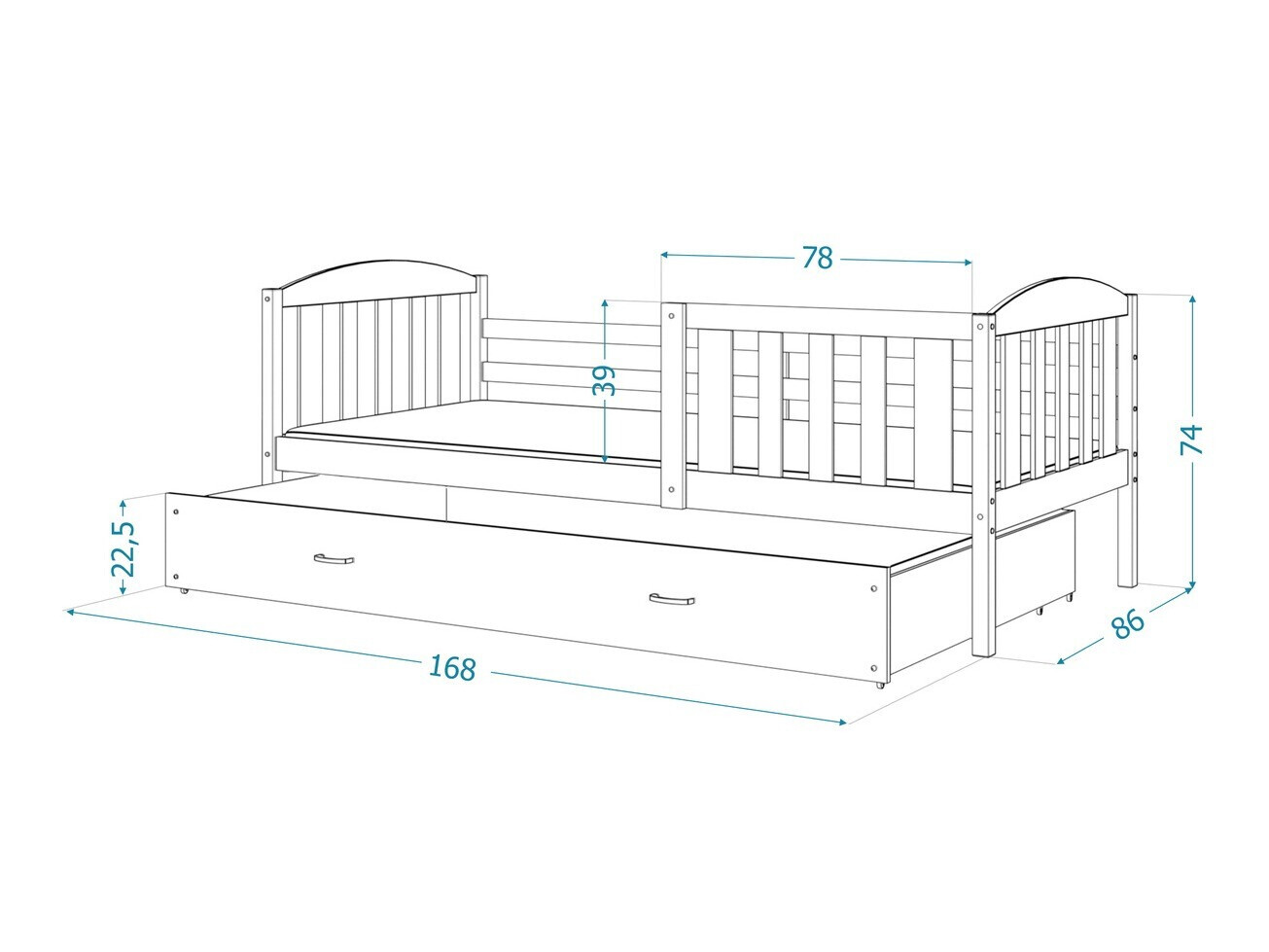 Cama Aurora 126