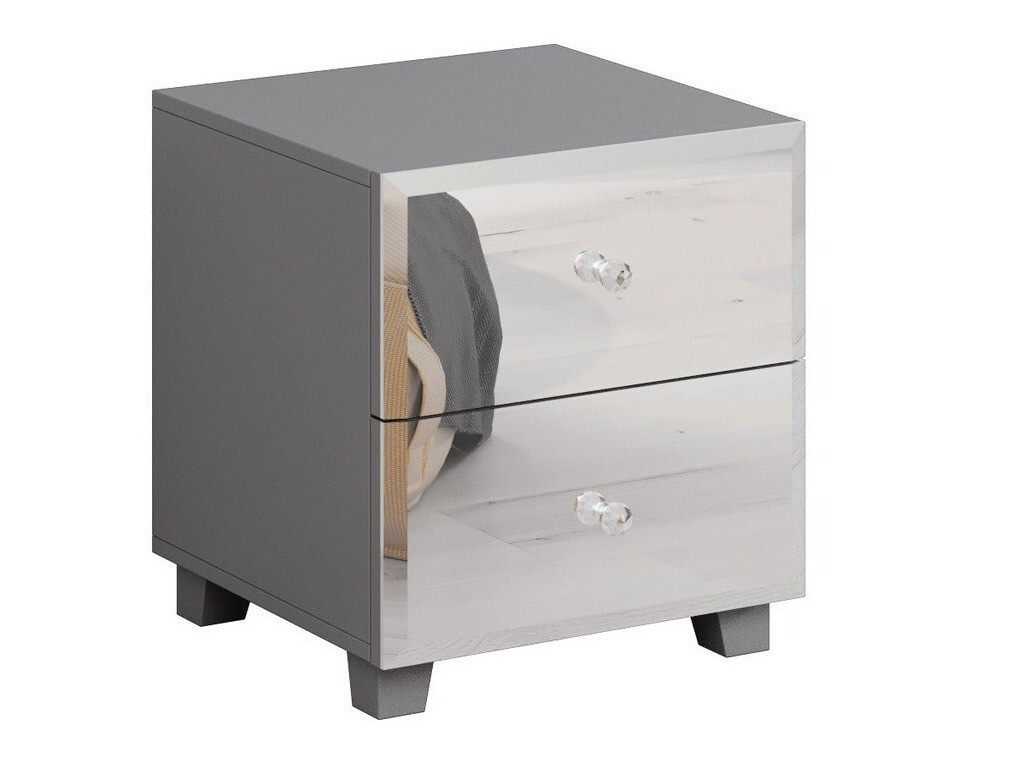 Mesa de cabeceira Austin Z102 (Cinzento)