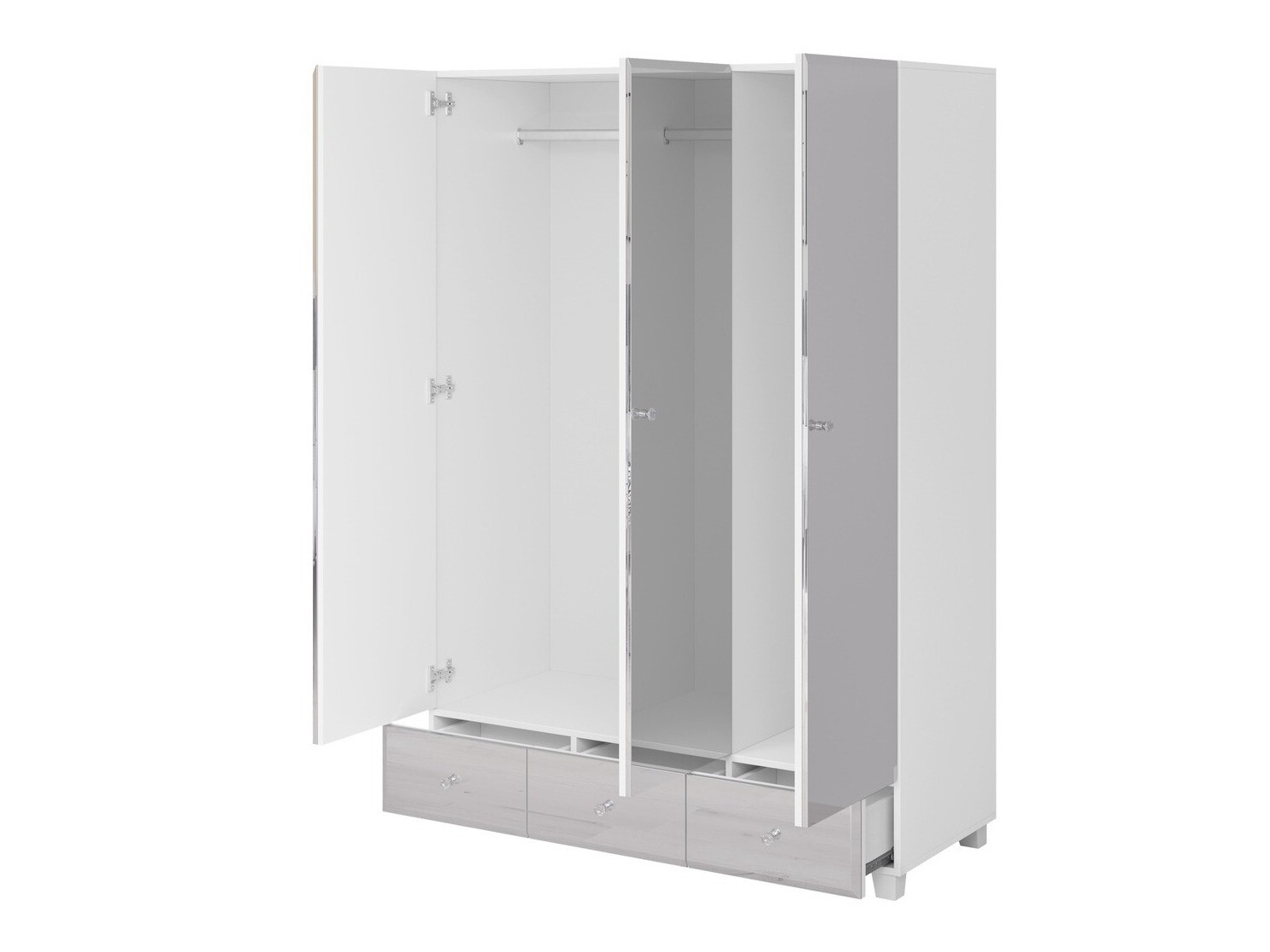 Roupeiro Austin Z101 (Cinzento)