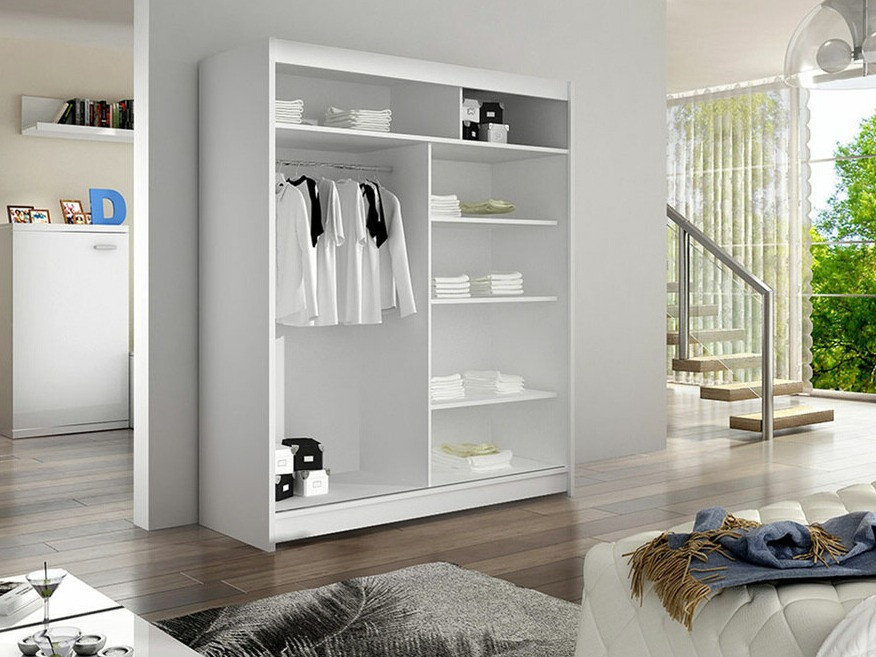 Roupeiro Closico Salvor II (Preto + Carvalho Artisan)