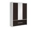 Roupeiro Nolroma 118 (Branco + Wenge)