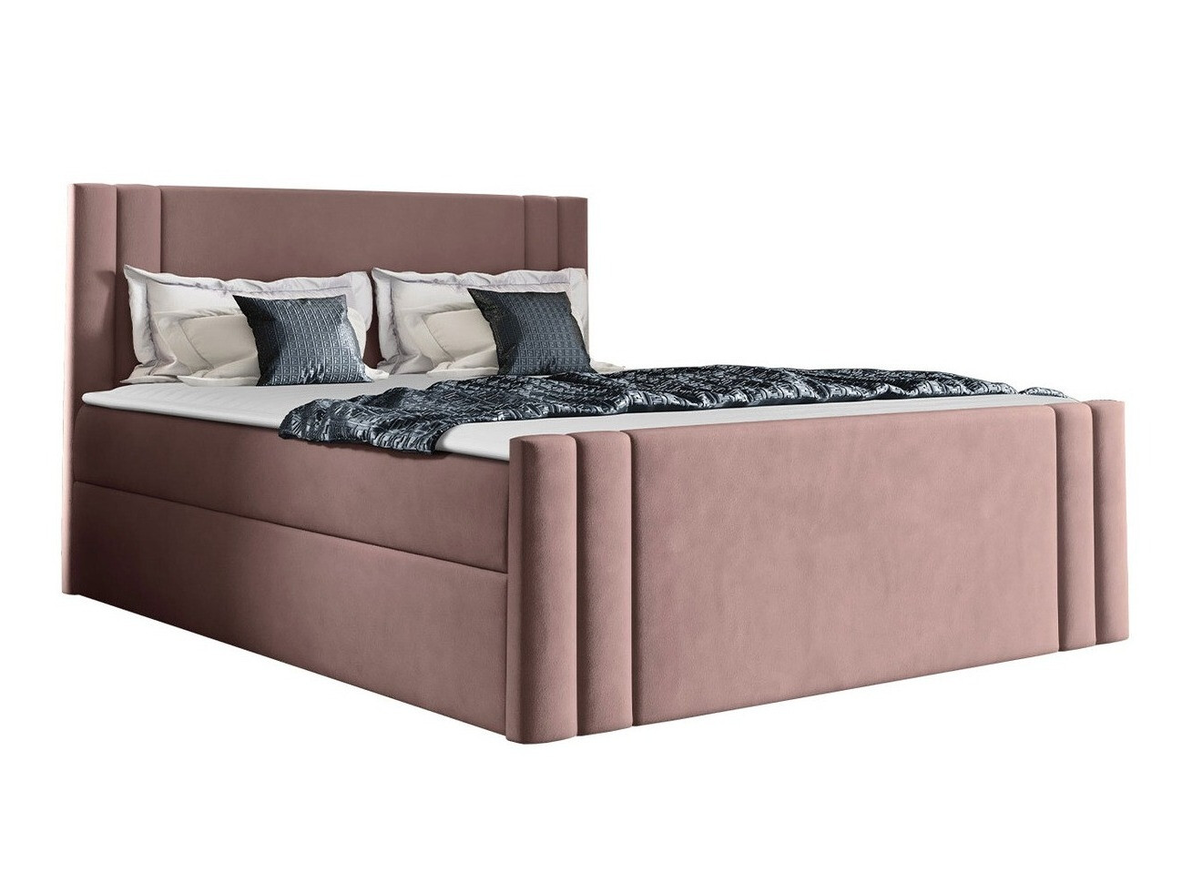Cama continental Baltimore 156 (Amor Velvet 4308)