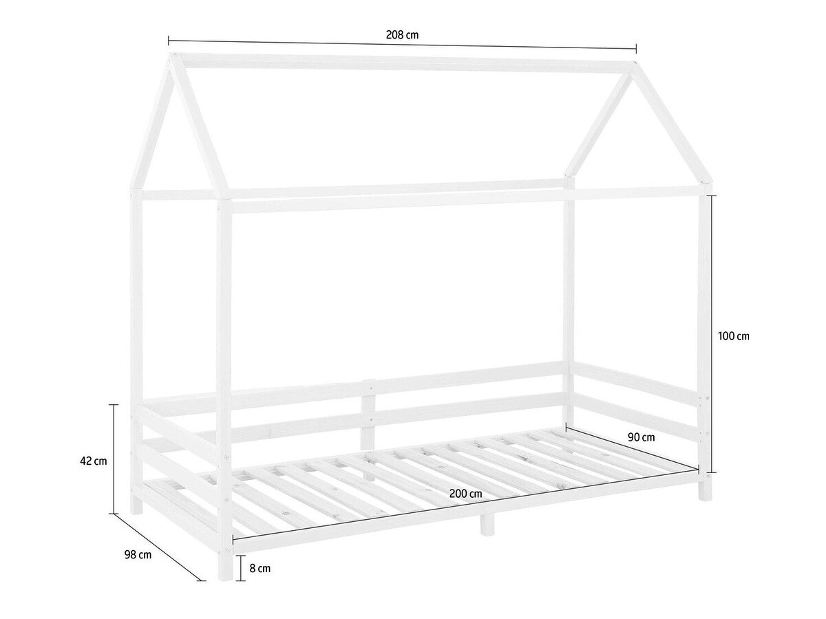 Cama Denton 128 (Branco)
