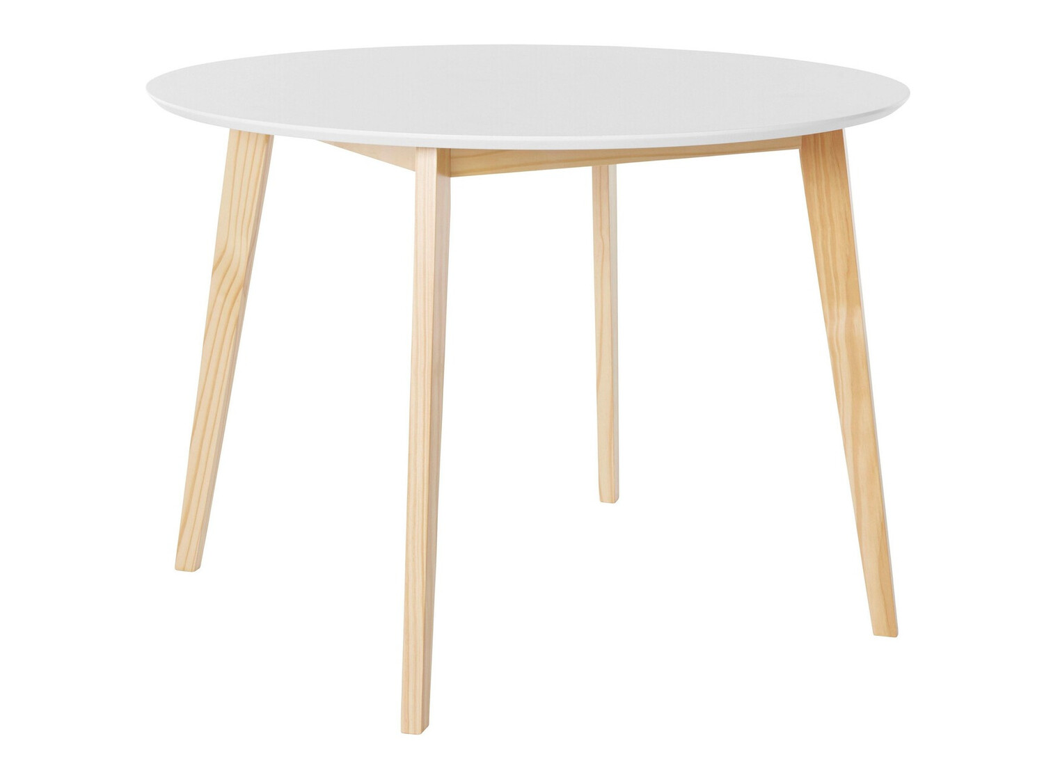 Mesa Denton 585 (Branco + Castanho claro)