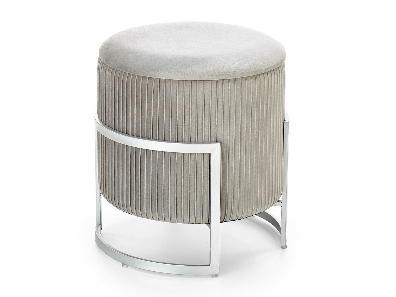 Pufe Houston 1256 (Cinzento claro)