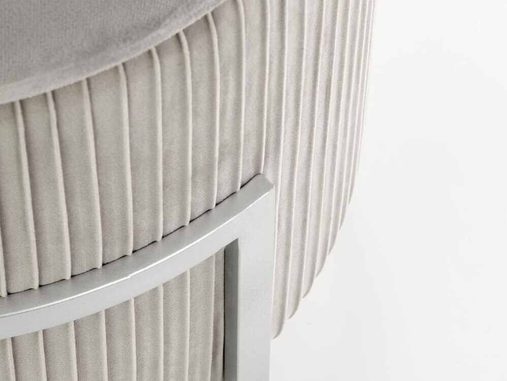 Pufe Houston 1256 (Cinzento claro)