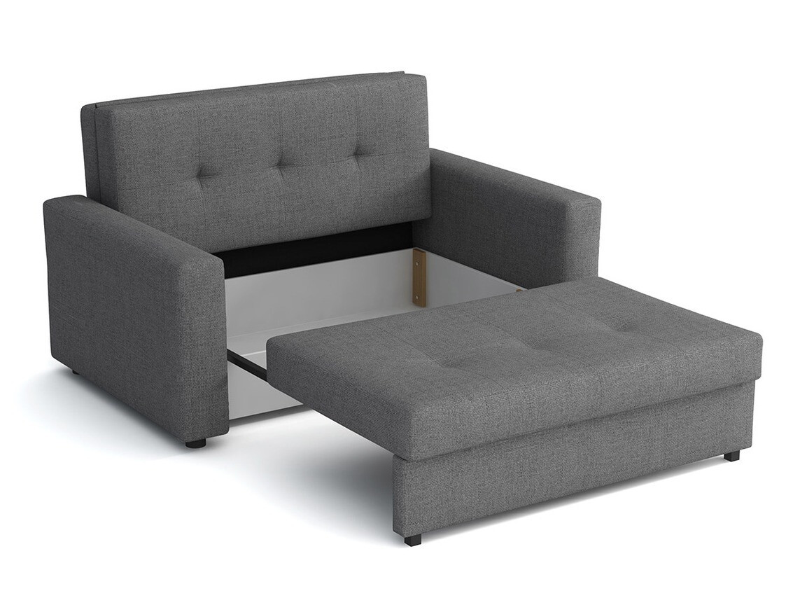 Sofá cama Columbus 118 (Malmo 90 + Bella 592)