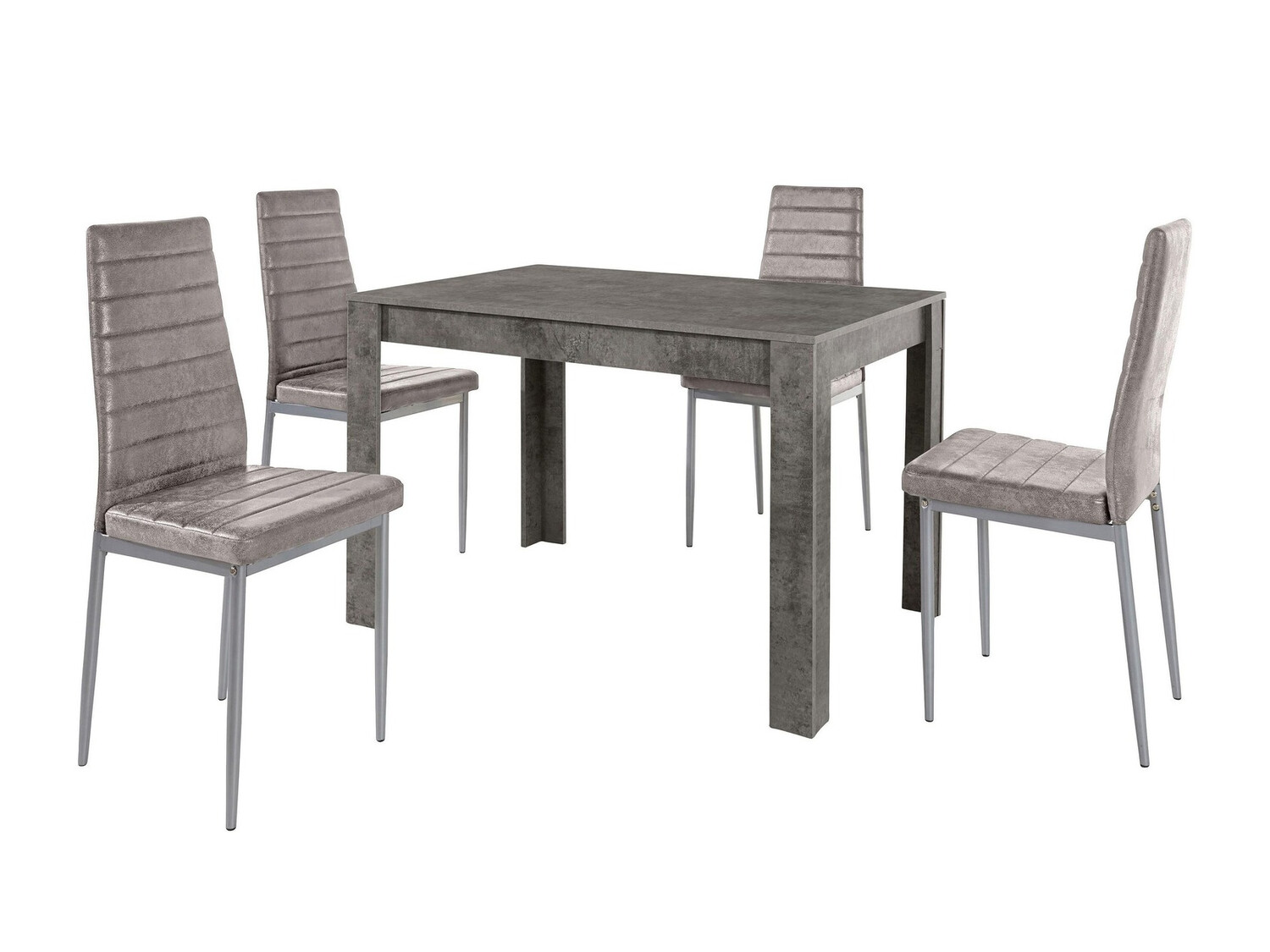 Conjunto para refeições Denton 447 (Cinzento claro)