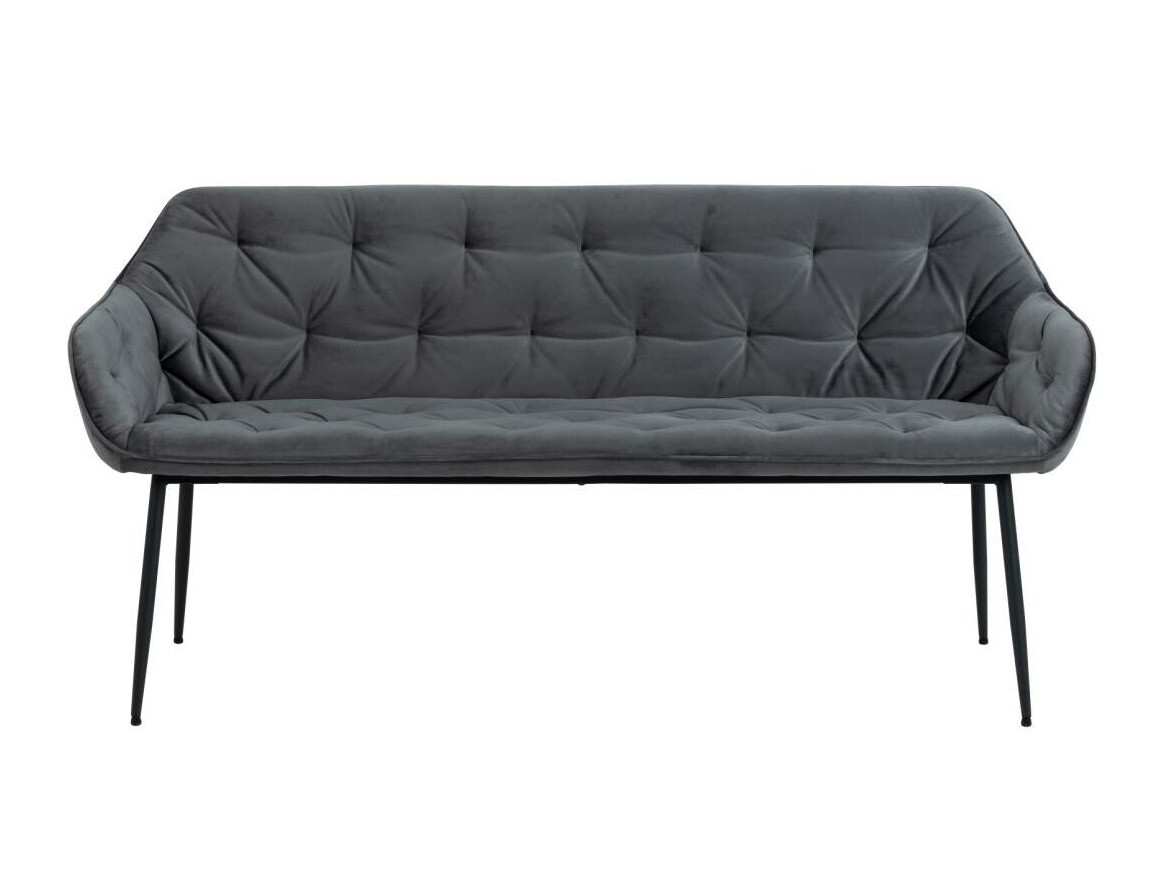 Banco estofado Norsica 589 (Cinzento escuro)