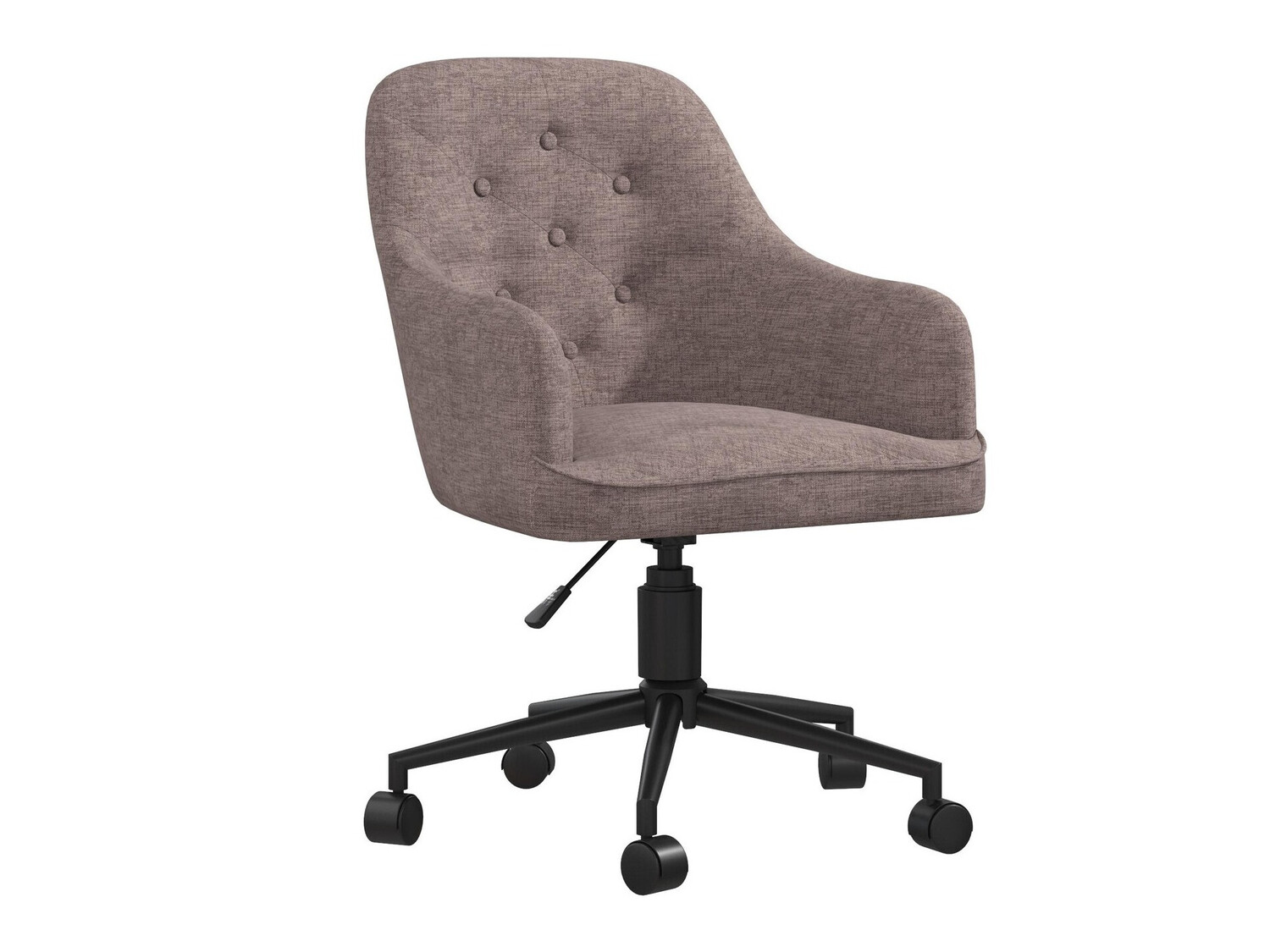 Cadeira de escritório Novogratz 152 (Castanho claro + Preto)