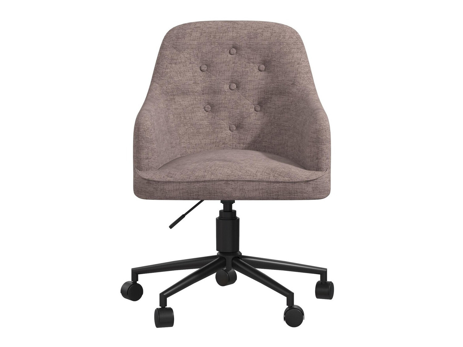 Cadeira de escritório Novogratz 152 (Castanho claro + Preto)