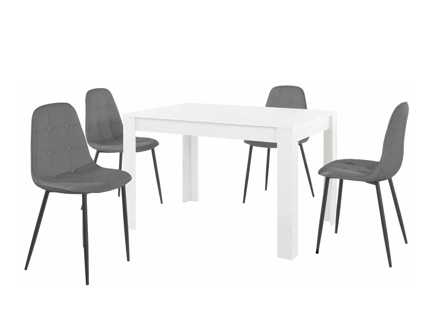 Conjunto para refeições Denton 456 (Cinzento)