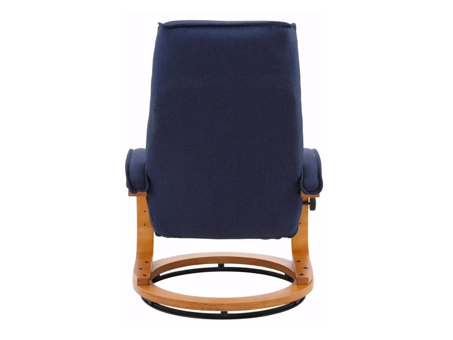 Poltrona Denton 197 (Castanho + Azul escuro)