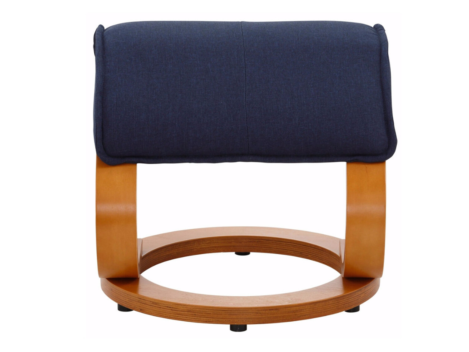 Poltrona Denton 197 (Castanho + Azul escuro)