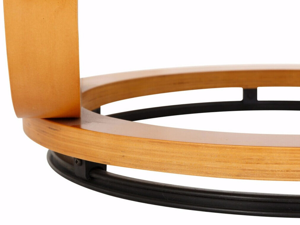 Poltrona Denton 197 (Castanho + Azul escuro)