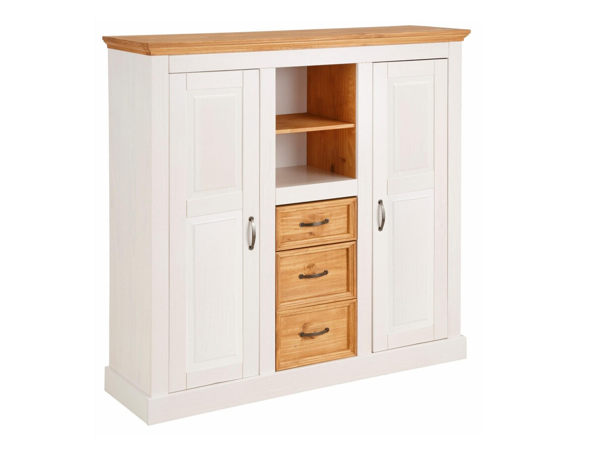 Cómoda Tolelio 104 (Branco + Pinheiro)