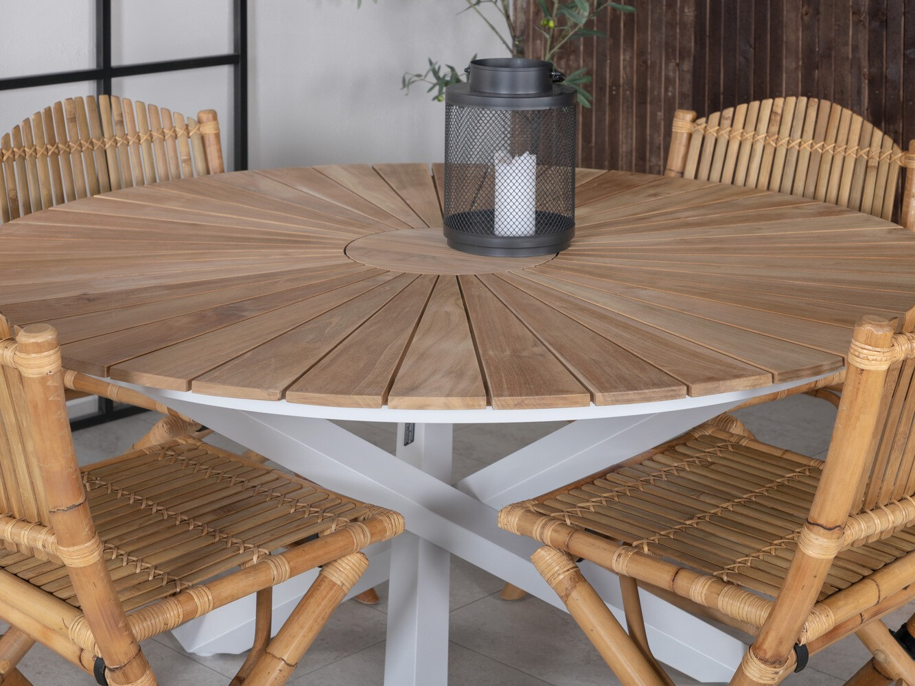 Conjunto de mesa e cadeiras Dallas 572
