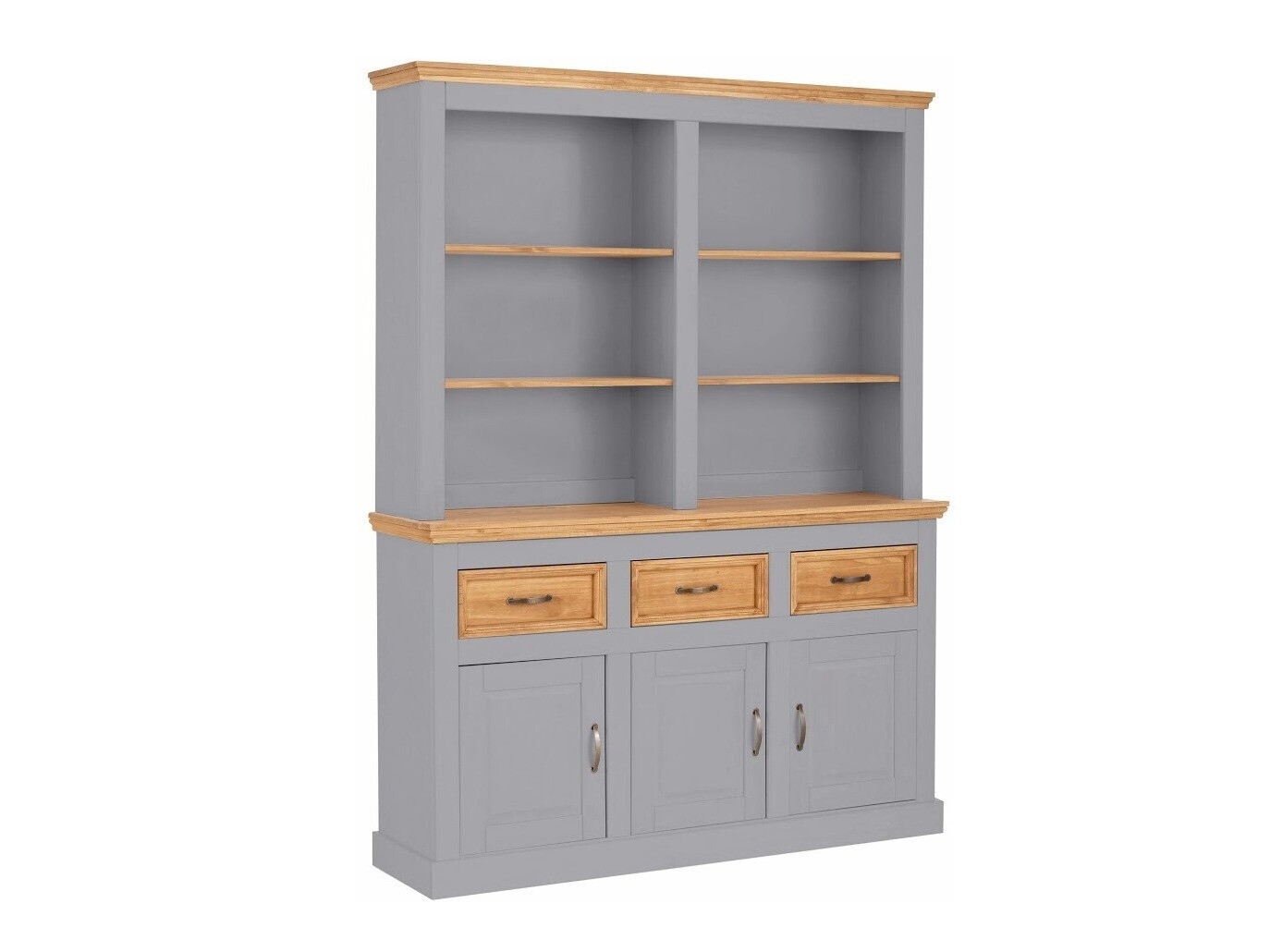 Estante Tolelio 110 (Cinzento + Pinheiro)