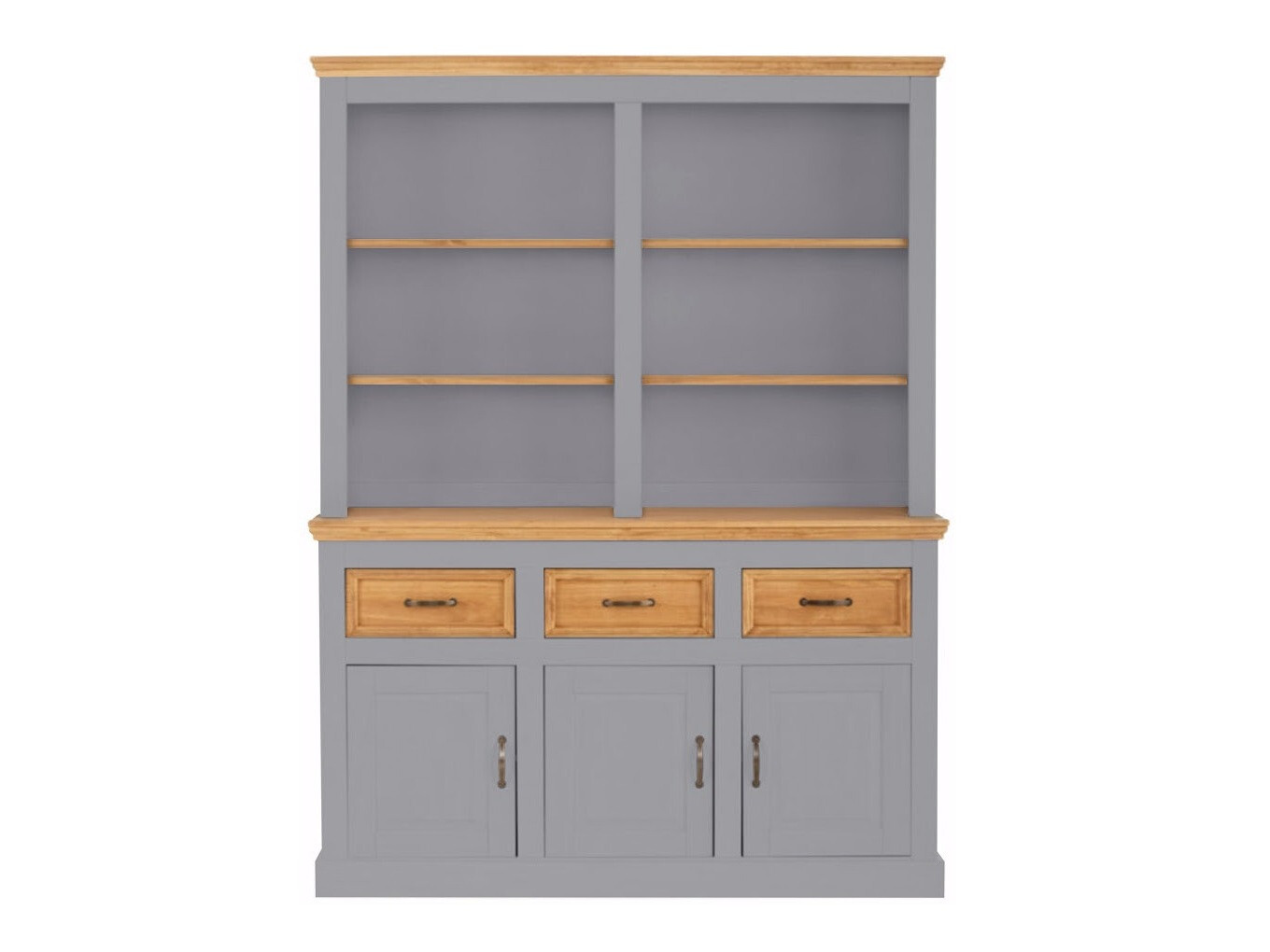 Estante Tolelio 110 (Cinzento + Pinheiro)