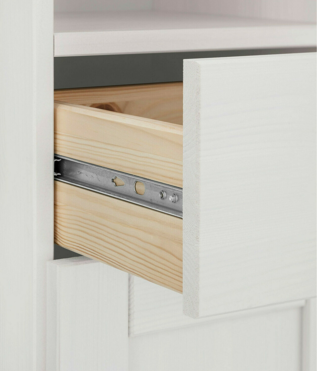 Armário colocado para casa de banho Serelbu 105 (Branco + Castanho claro)