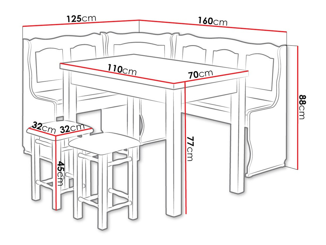 Cantos da cozinha Edmond 102
