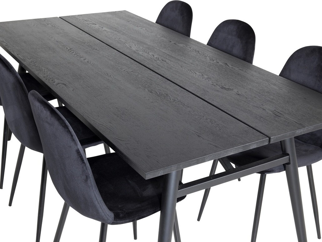 Conjunto para refeições Dallas 1786 (Preto)