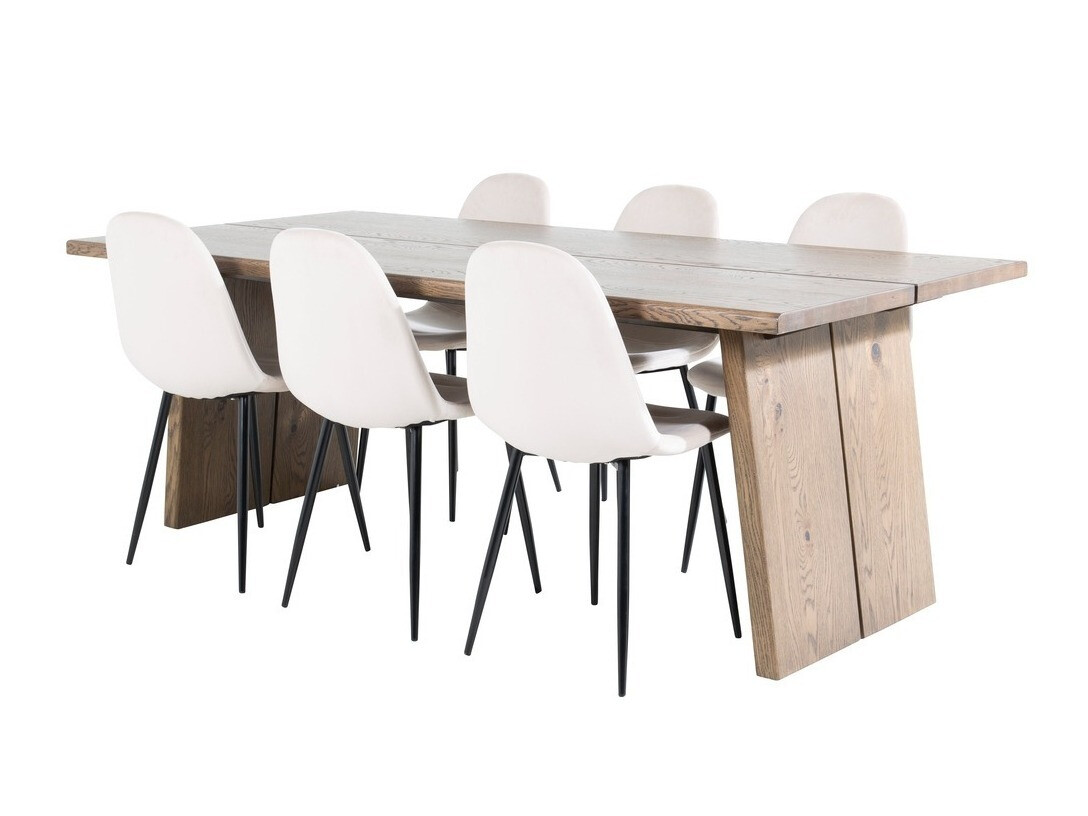 Conjunto para refeições Dallas 1868 (Preto + Bege)