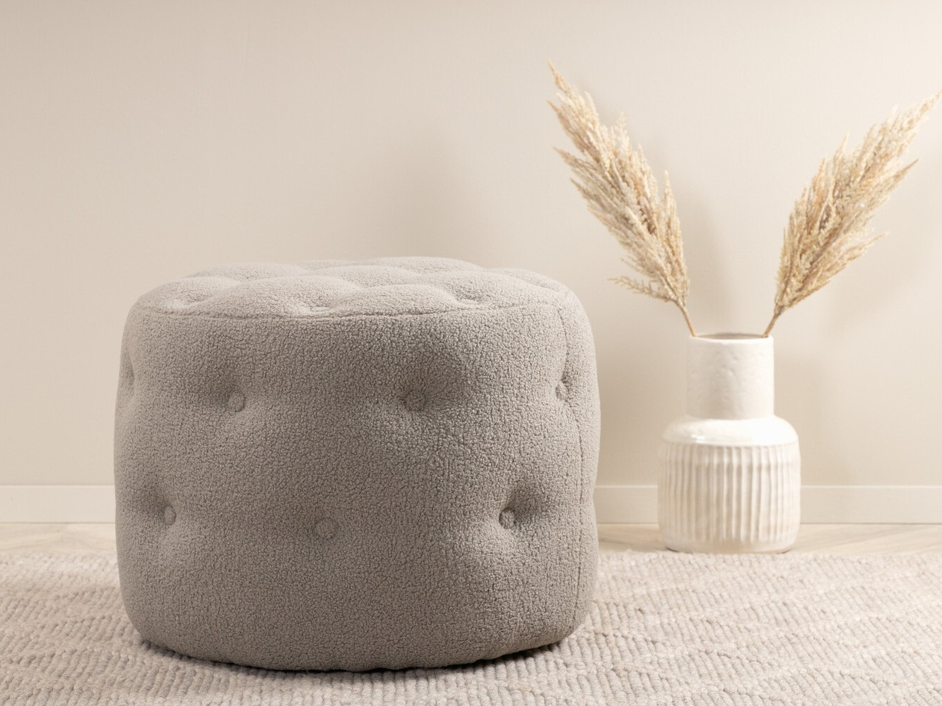 Pufe Dallas 2915 (Cinzento)