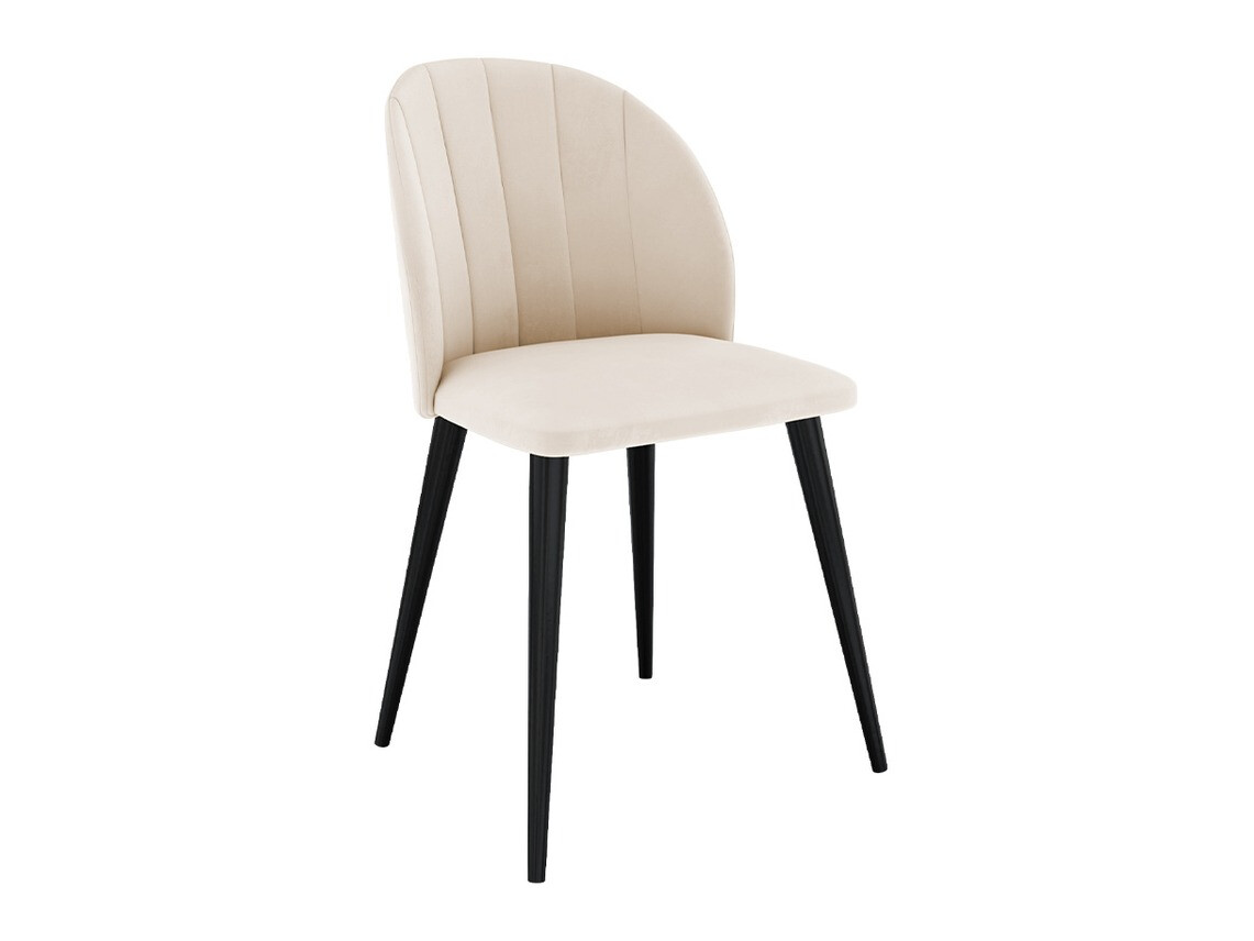 Cadeira Racine 104 (Preto + Magic Velvet 2250)