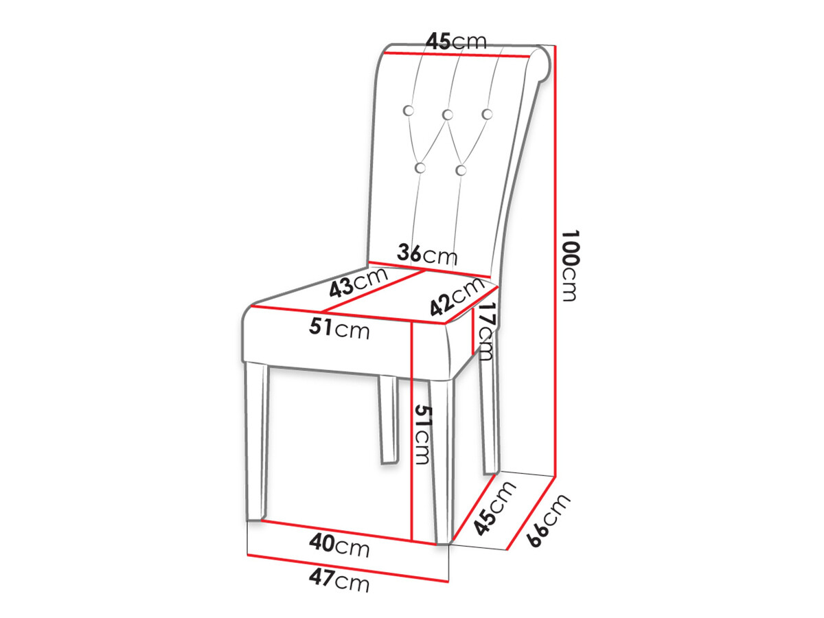 Cadeira Racine 106 (Preto + Magic Velvet 2225)