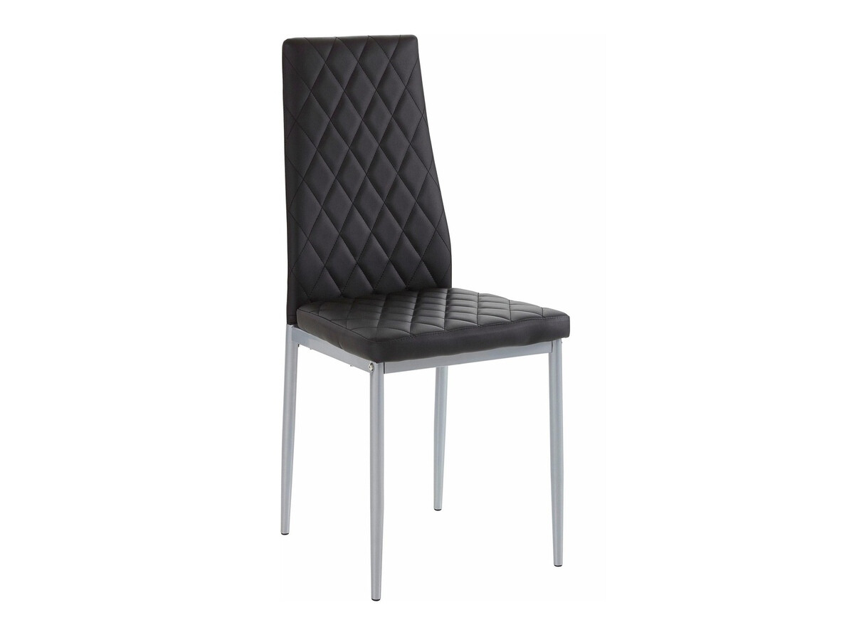 Conjunto para refeições Denton 600 (Preto + Prateado)