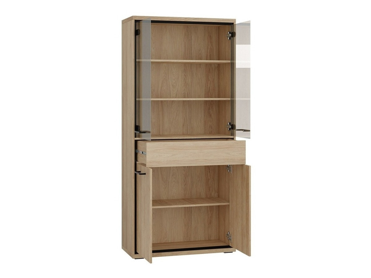 Conjunto para sala de estar Etrmoni 119 (Madeira clara + Carvalho)