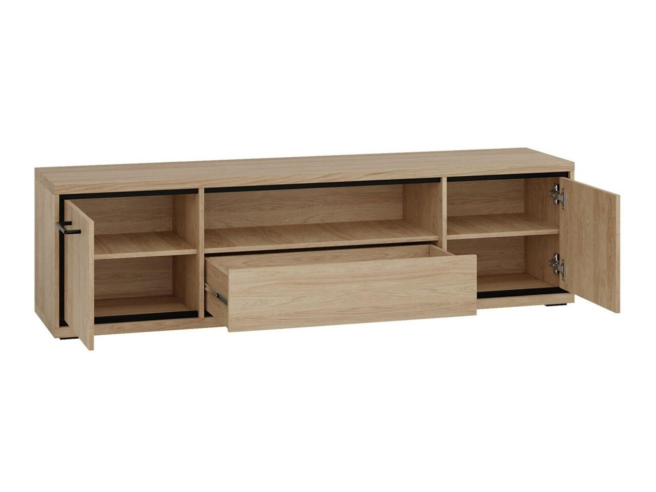 Conjunto para sala de estar Etrmoni 119 (Madeira clara)