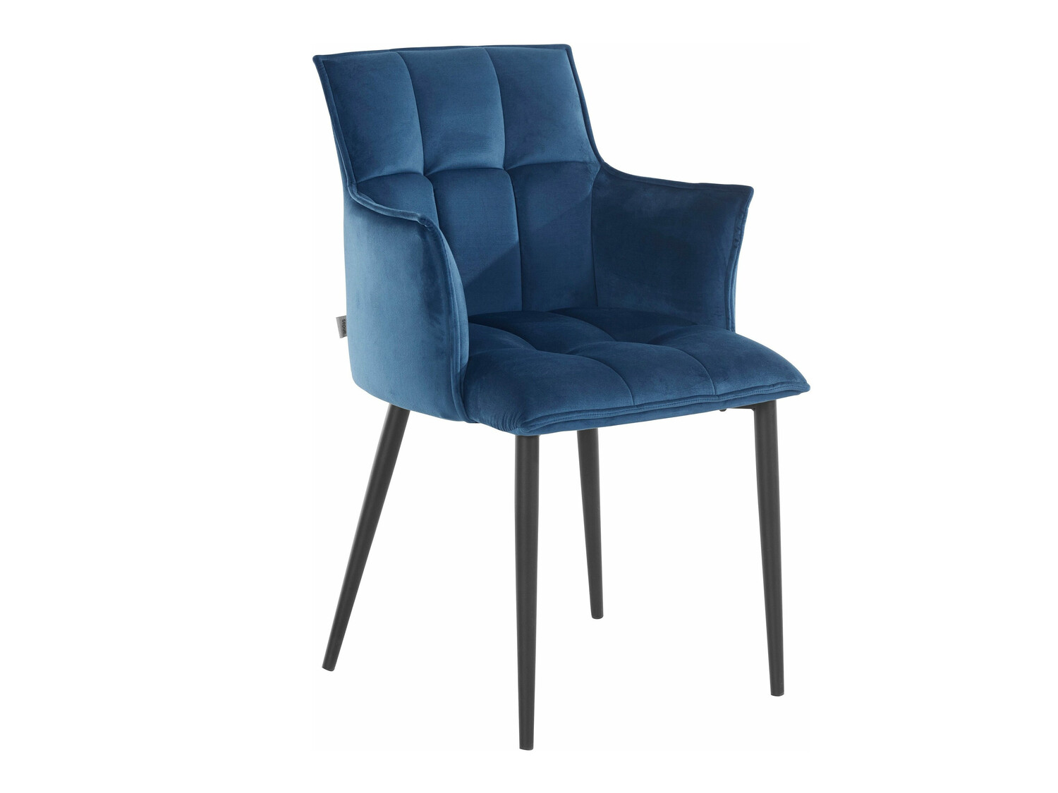 Conjunto de cadeiras Denton 608 (Azul + Preto)