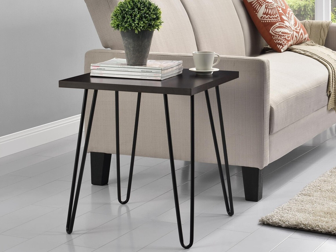 Mesa de apoio Nutive 103 (Castanho escuro)